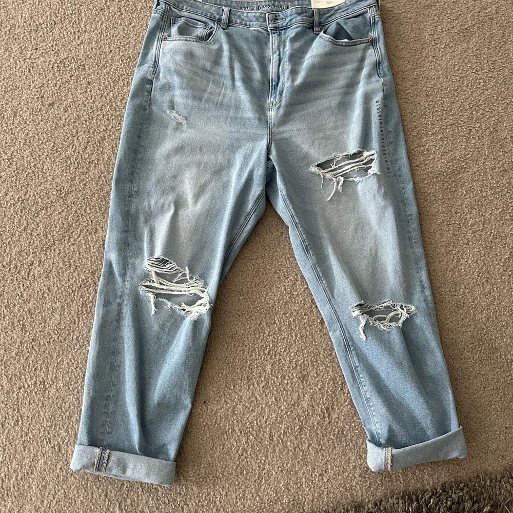American Eagle Mom Straight Jeans 20 Long